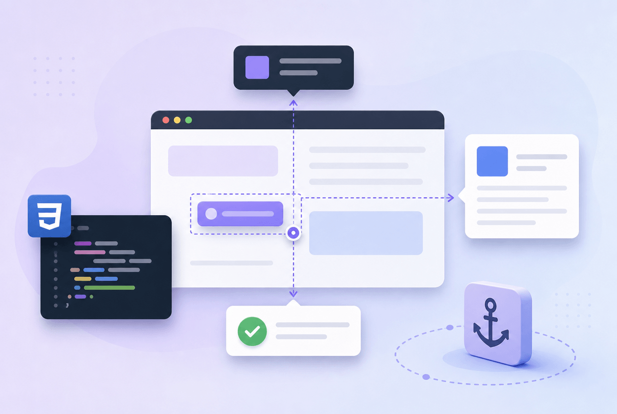 CSS Anchor Positioning: Complete Guide to Native Popover & Tooltip Layouts (2026)